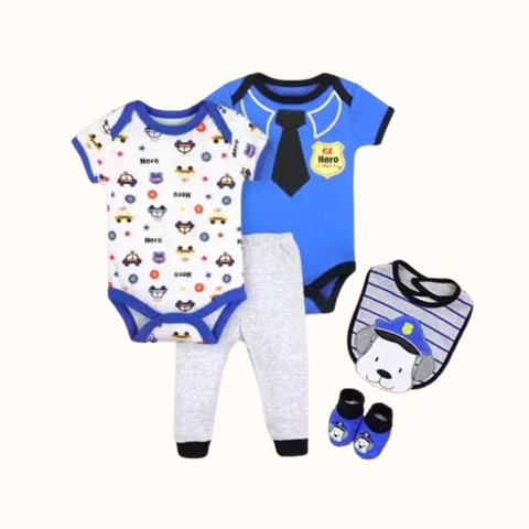 5pc Infant Boy Value Clothes Set