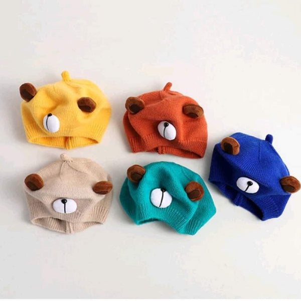 Toddler Kids Baby Bear Bonnet