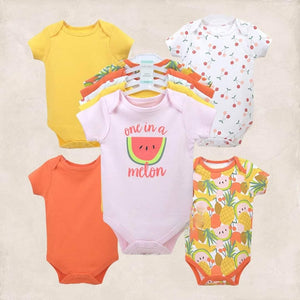 5pc One in a Melon Bodysuit Set