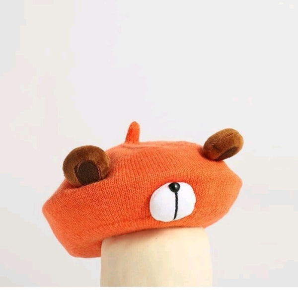 Toddler Kids Baby Bear Bonnet