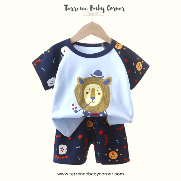 Toddler Kids Cotton Tees & Short Set