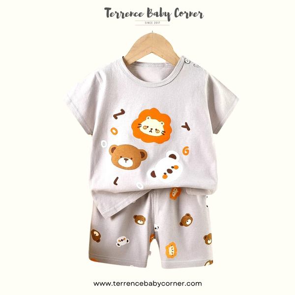 Toddler Kids Cotton Tees & Short Set