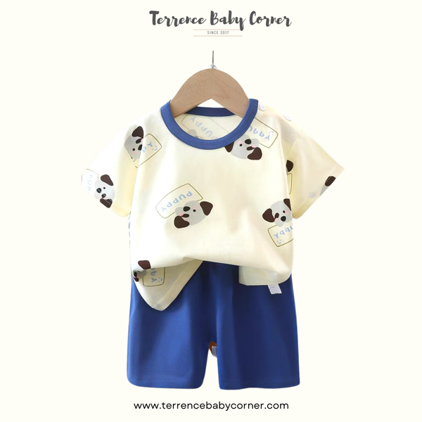 Toddler Kids Cotton Tees & Short Set