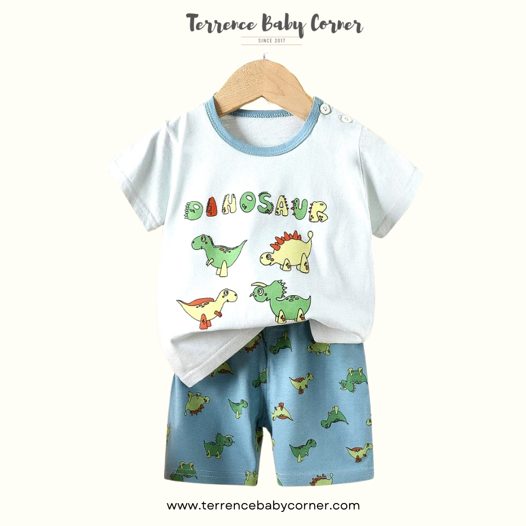 Toddler Kids Cotton Tees & Short Set