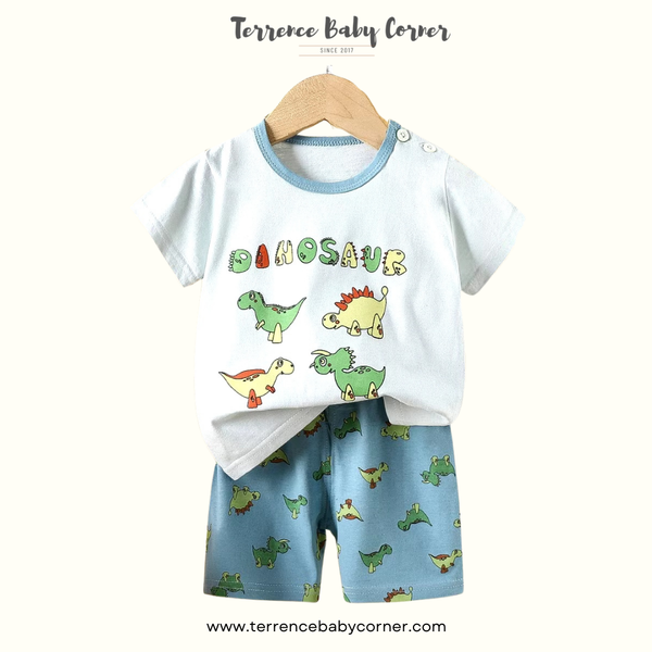 Toddler Kids Cotton Tees & Short Set