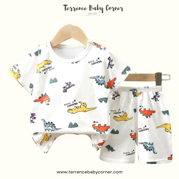 Toddler Kids Cotton Tees & Short Set