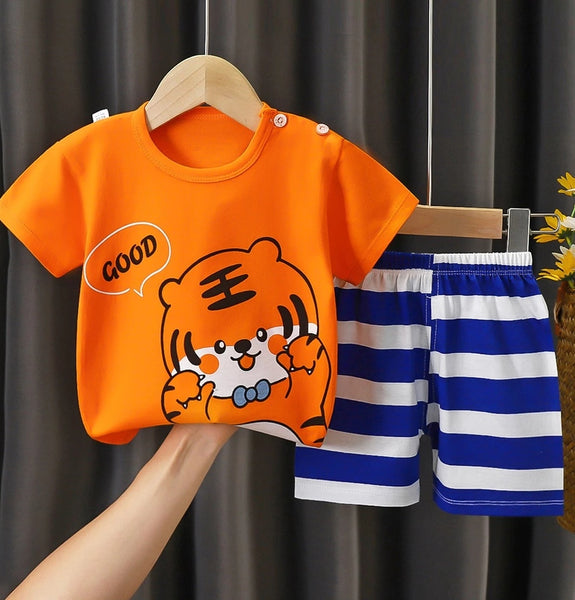 Toddler Kids Tshirt Short Terno