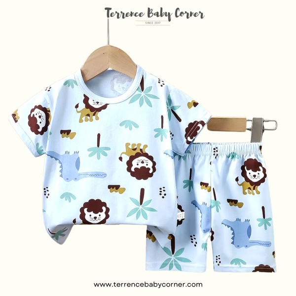 Toddler Kids Cotton Tees & Short Set