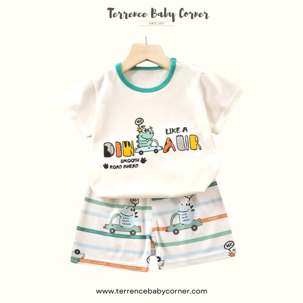Toddler Kids Cotton Tees & Short Set