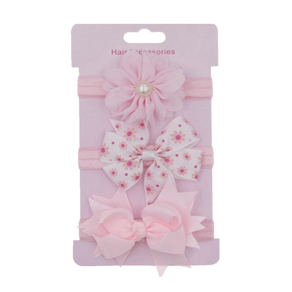 3pc Baby Girl Turban Set