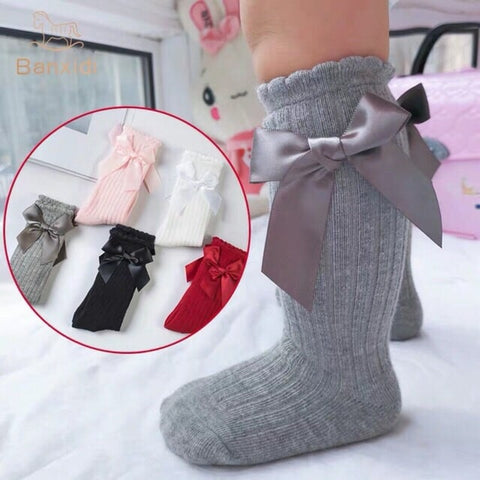 Baby Ribbon High Socks