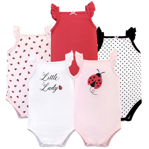 Little Lady Bug Sleeveless Bodysuit