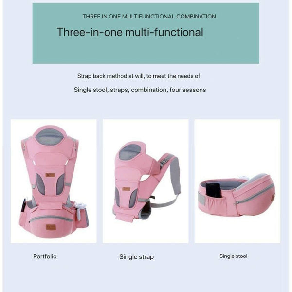 3-way Baby Hipseat Travel Carrier